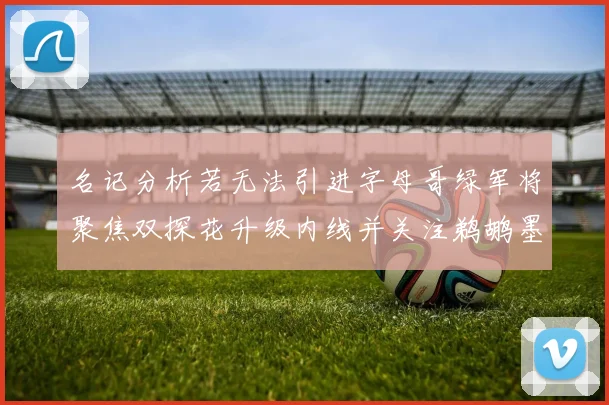 名记分析若无法引进字母哥绿军将聚焦双探花升级内线并关注鹈鹕墨菲